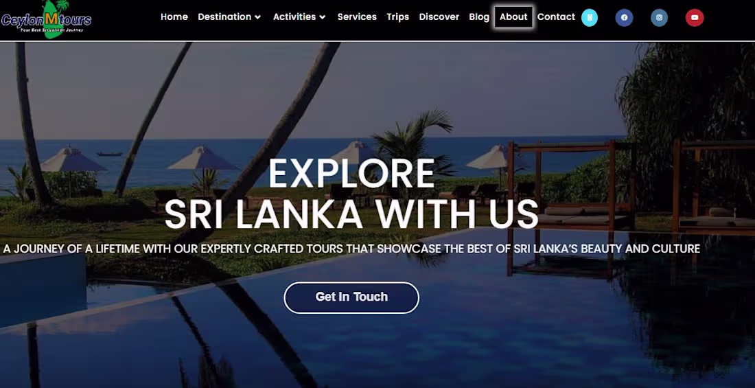 Cover image for Travel & Tourism Website