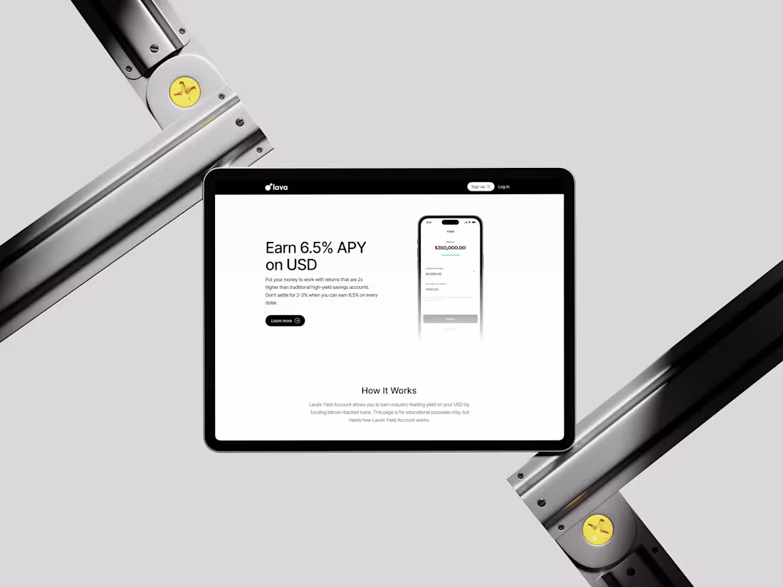 Cover image for Lava Website Development and Iteration