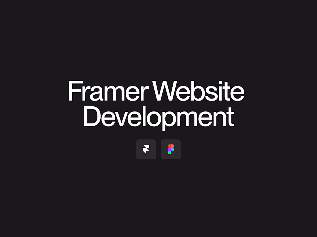 Cover image for Framer Website Development