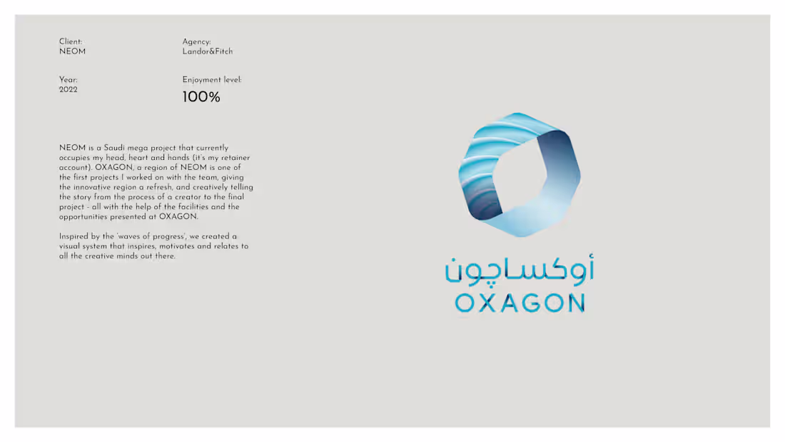 Cover image for NEOM - OXAGON