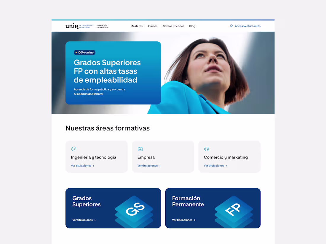 Cover image for Redesign UNIR