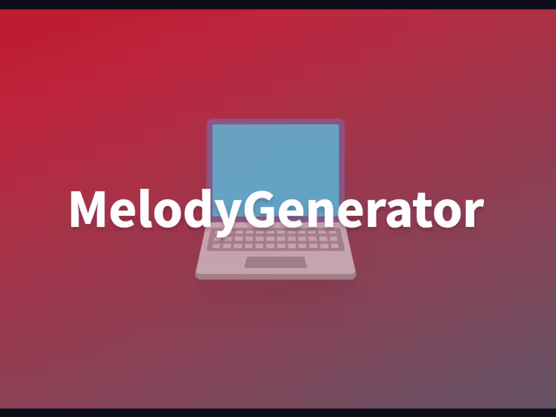 Cover image for Melody Generation using LSTM