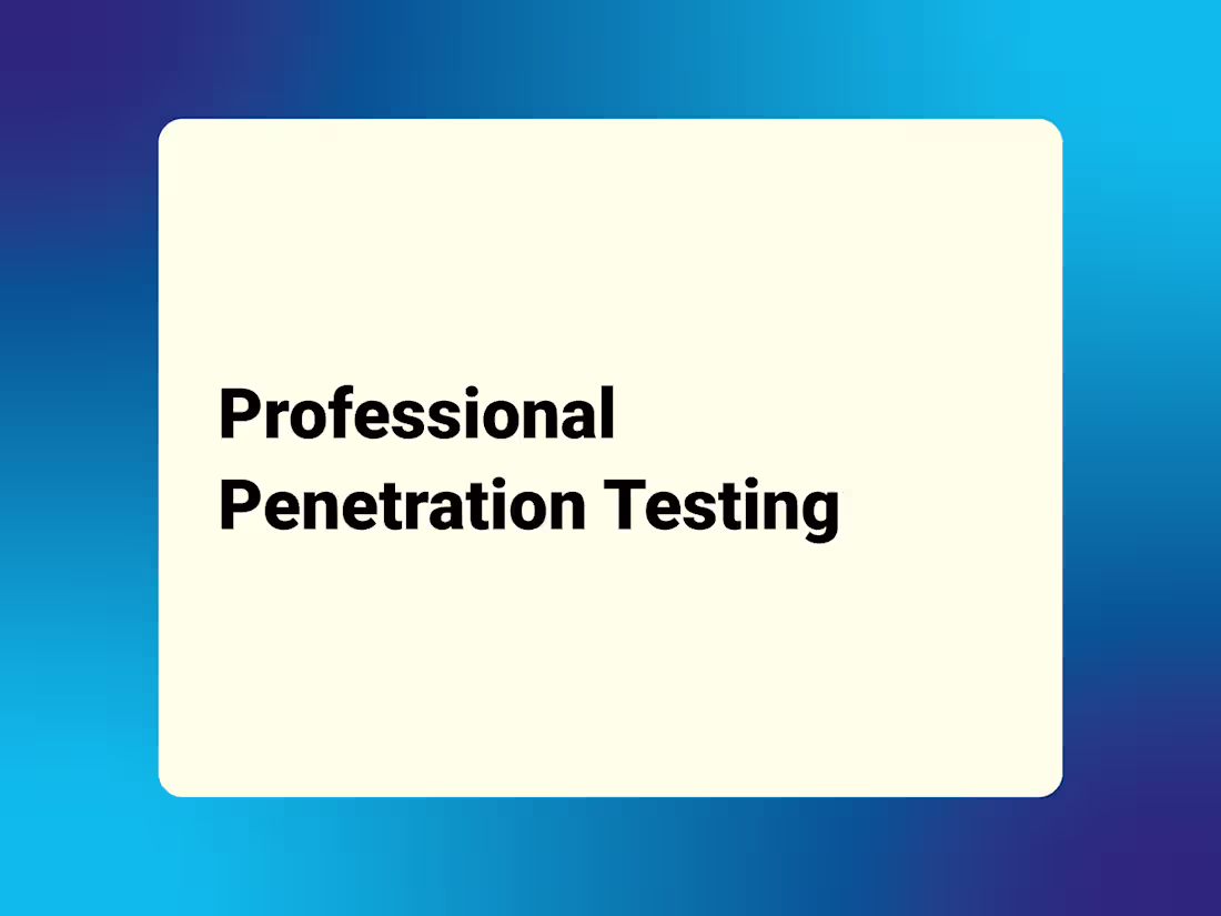 Cover image for Penetration Testing | PenTest for Web Application