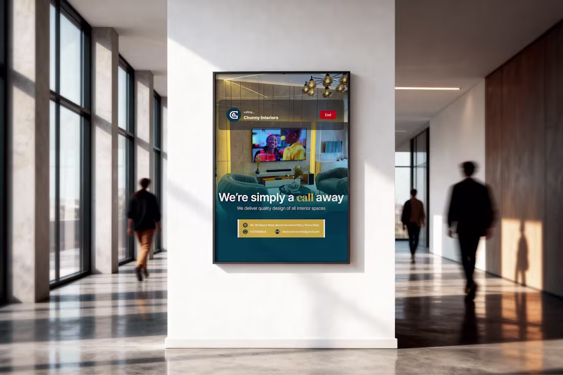 Cover image for Chunny Interiors Brand Identity Design (Branding)