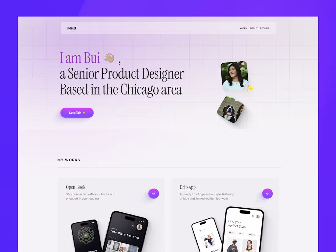 Cover image for Portfolio (CMS) website Design with Framer