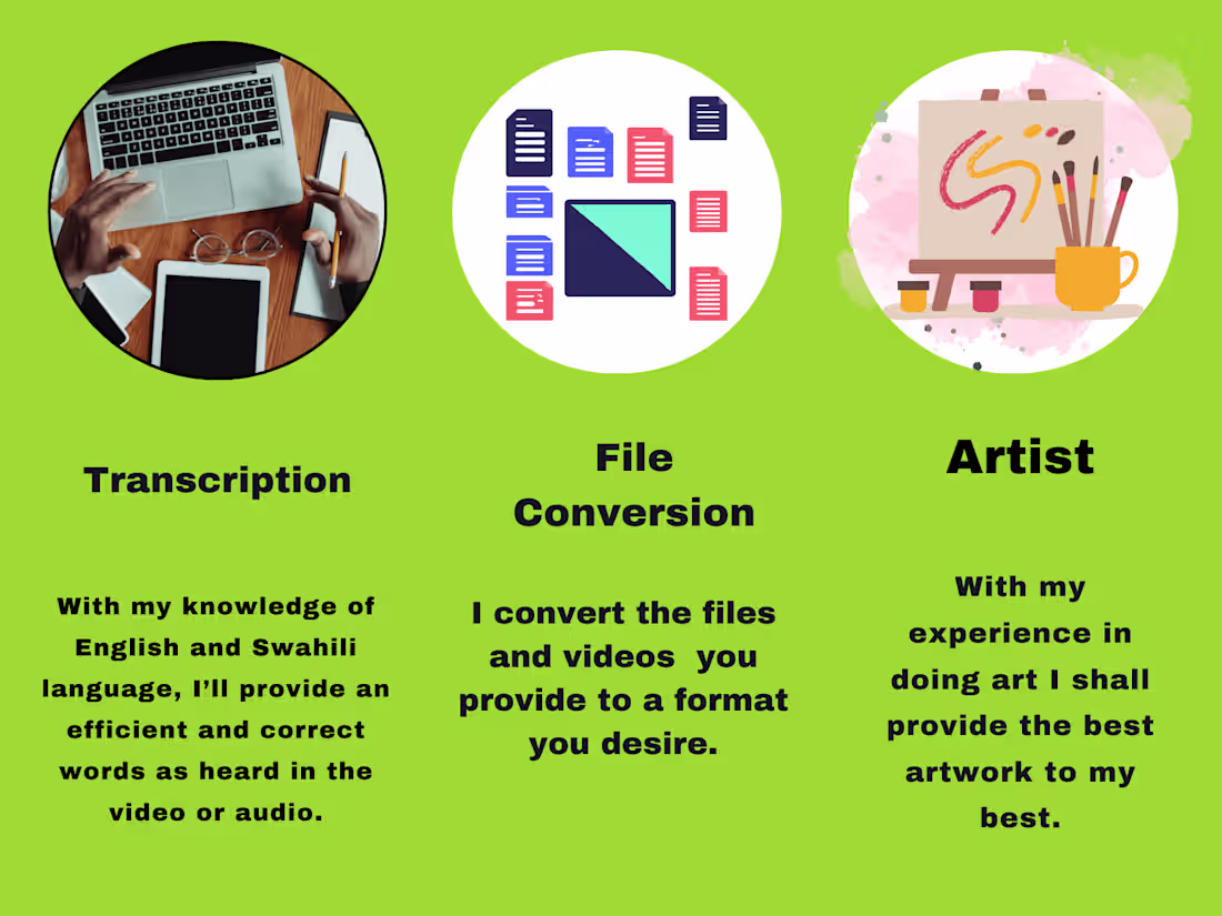 Cover image for Files converted to a format you desire.