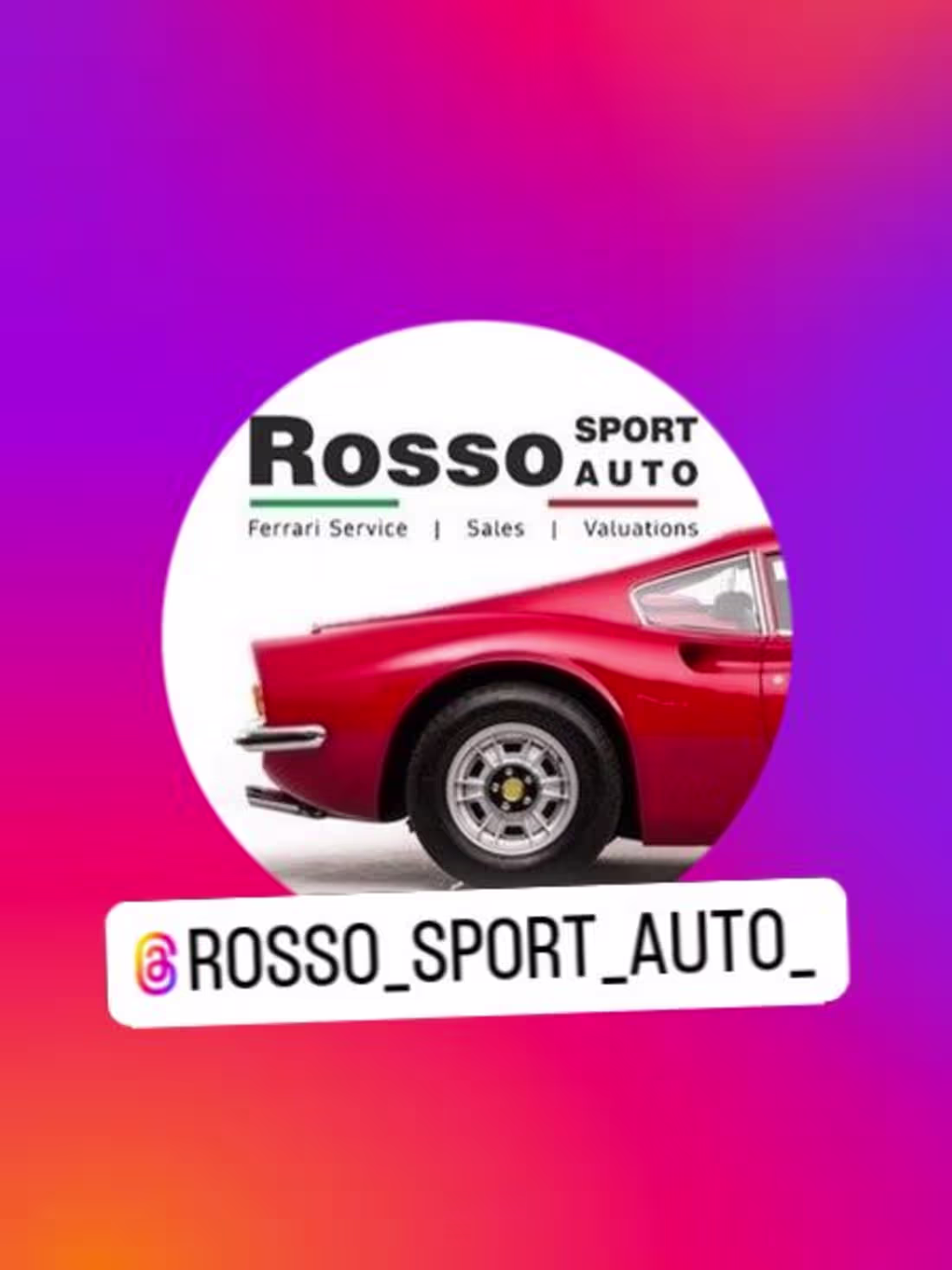 Cover image for Rosso Sport Auto (est. 1998) (@rosso_sport_auto_) • Instagram p…