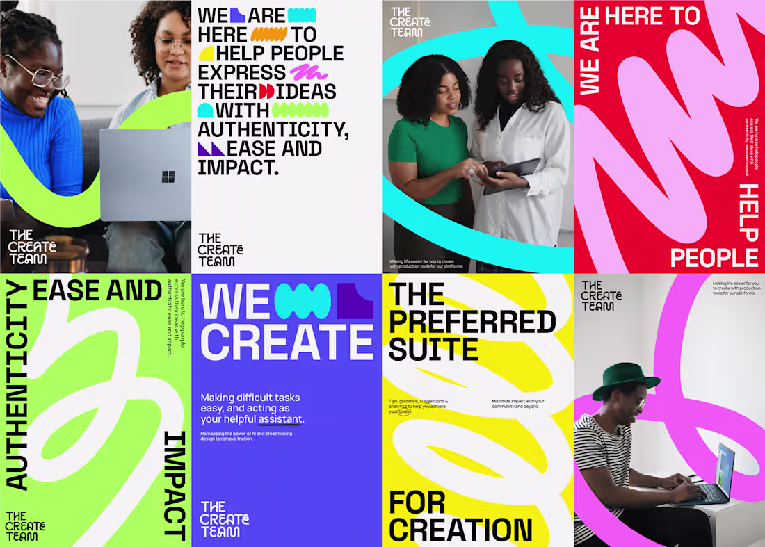 Cover image for (the create team)