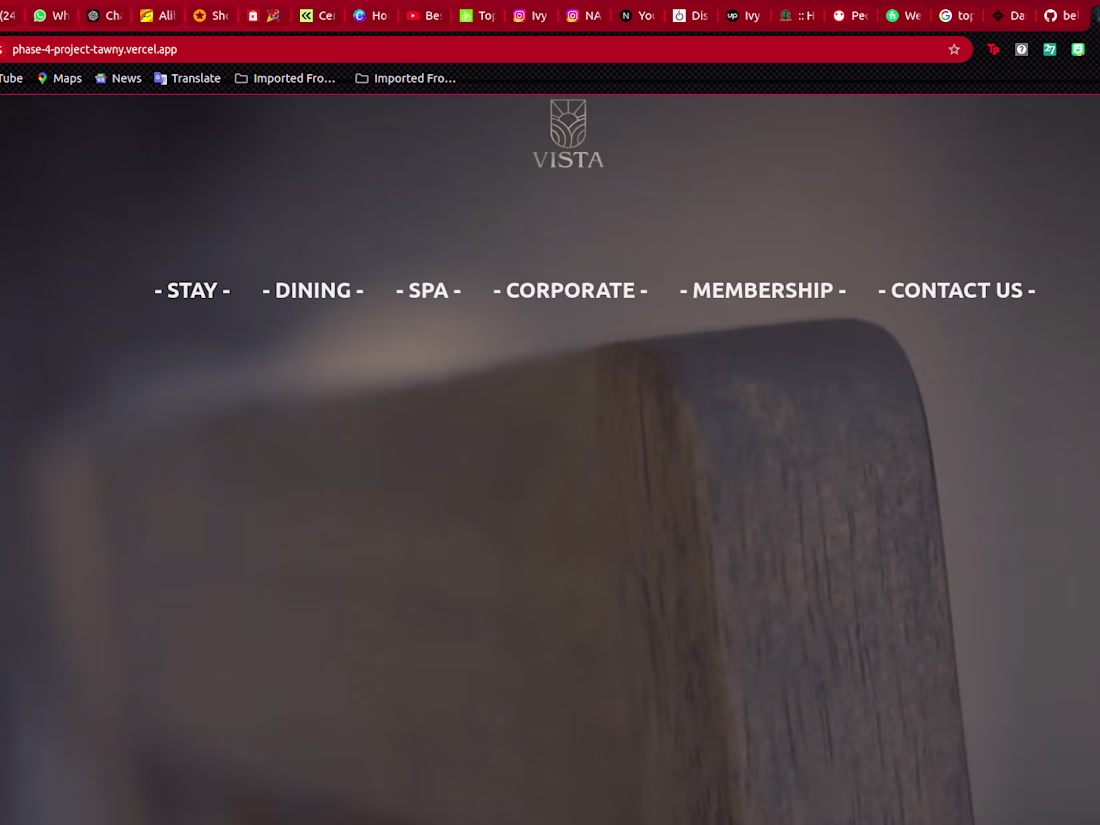 Cover image for Vista Hotel