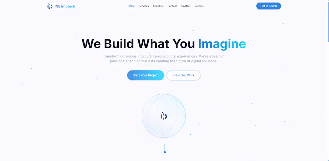 Cover image for Responsive Website Development for IneInfotech