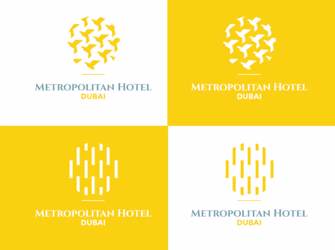 Cover image for Logo redesign proposal for Metropolitan Hotel Dubai on Behance