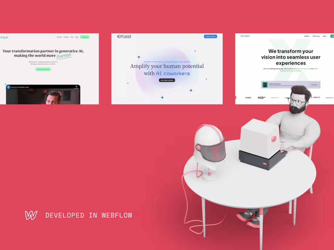 Cover image for Webflow Website Development