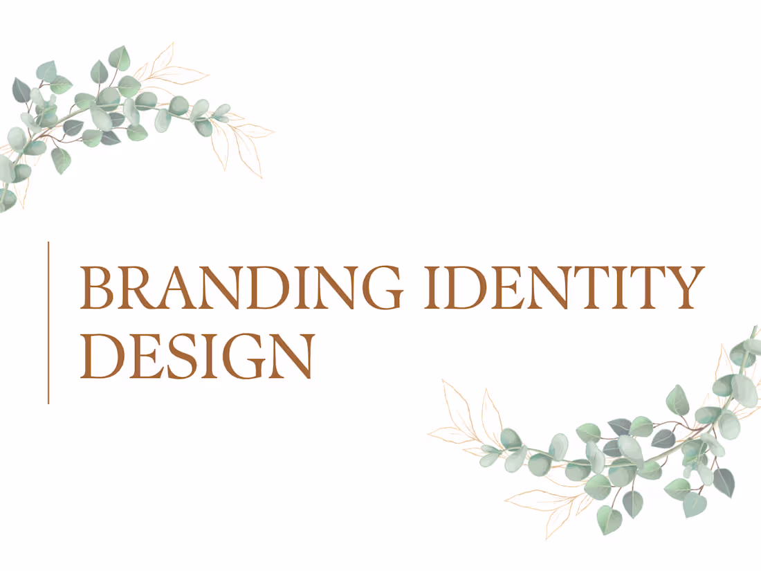 Cover image for Branding Identity Design