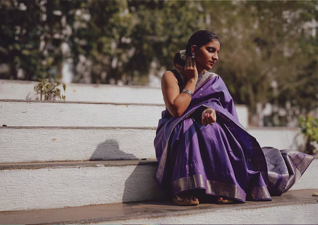 Cover image for Vioré – A Contemporary Saree Editorial