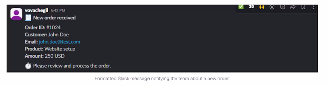 Cover image for Problem
Orders often arrive by email