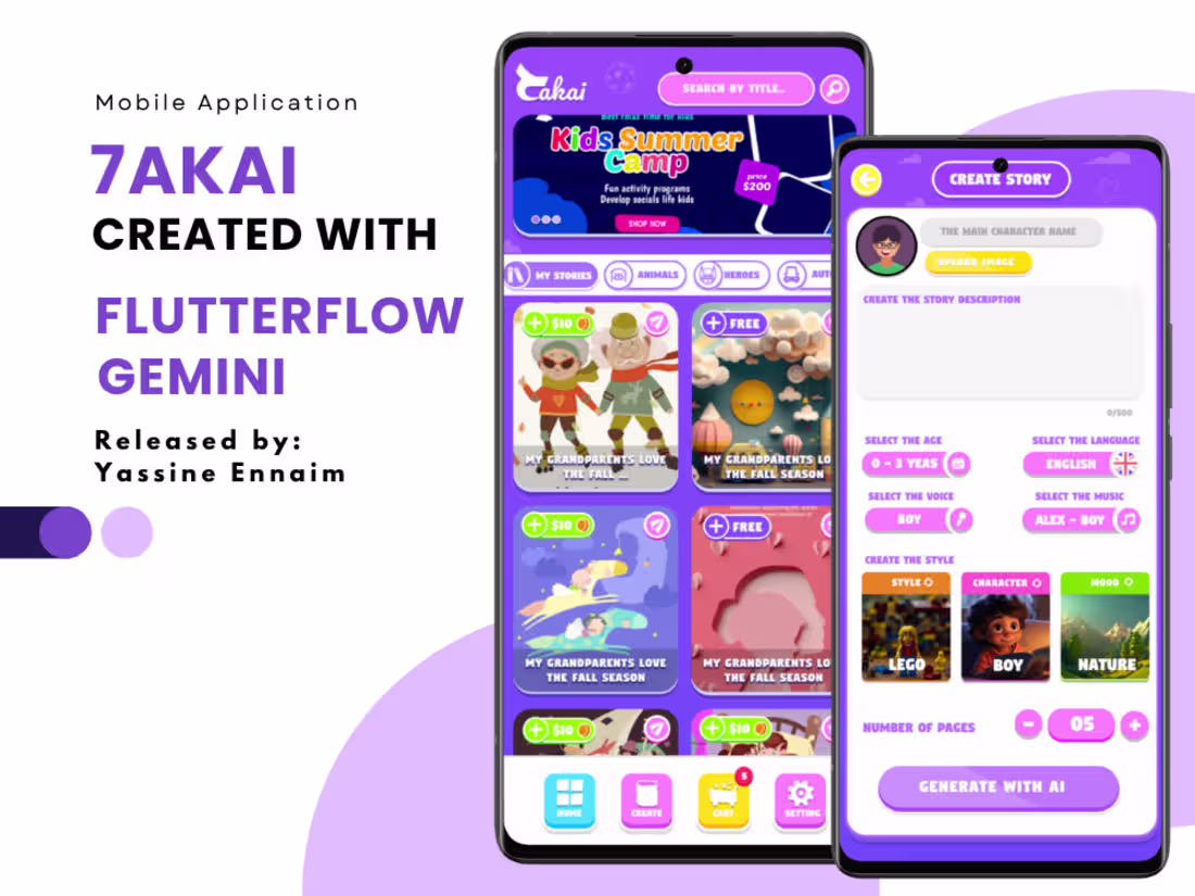 Cover image for Generative AI Storybook Creator for 7akai