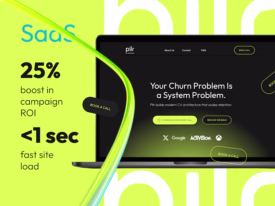 Cover image for UI / UX Website Design for a CX Platform