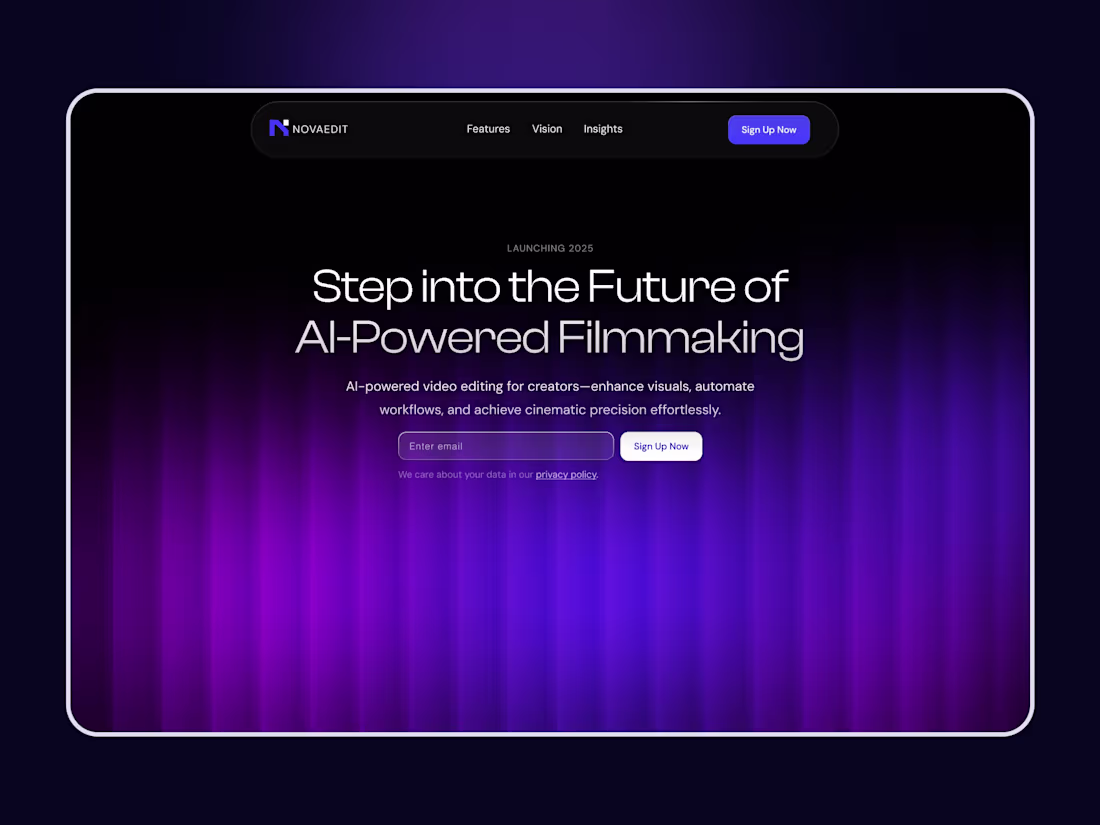 Cover image for Framer Website Design