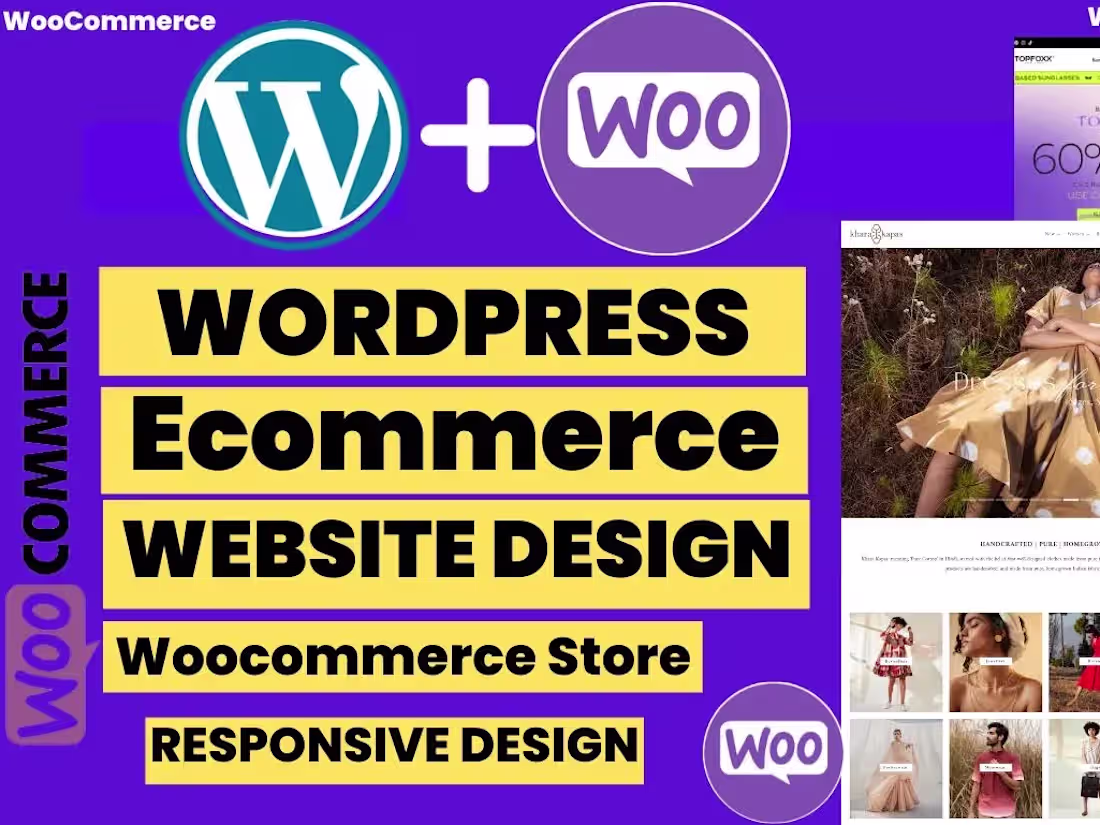 Cover image for WordPress E-Commerce Store using WooCommerce