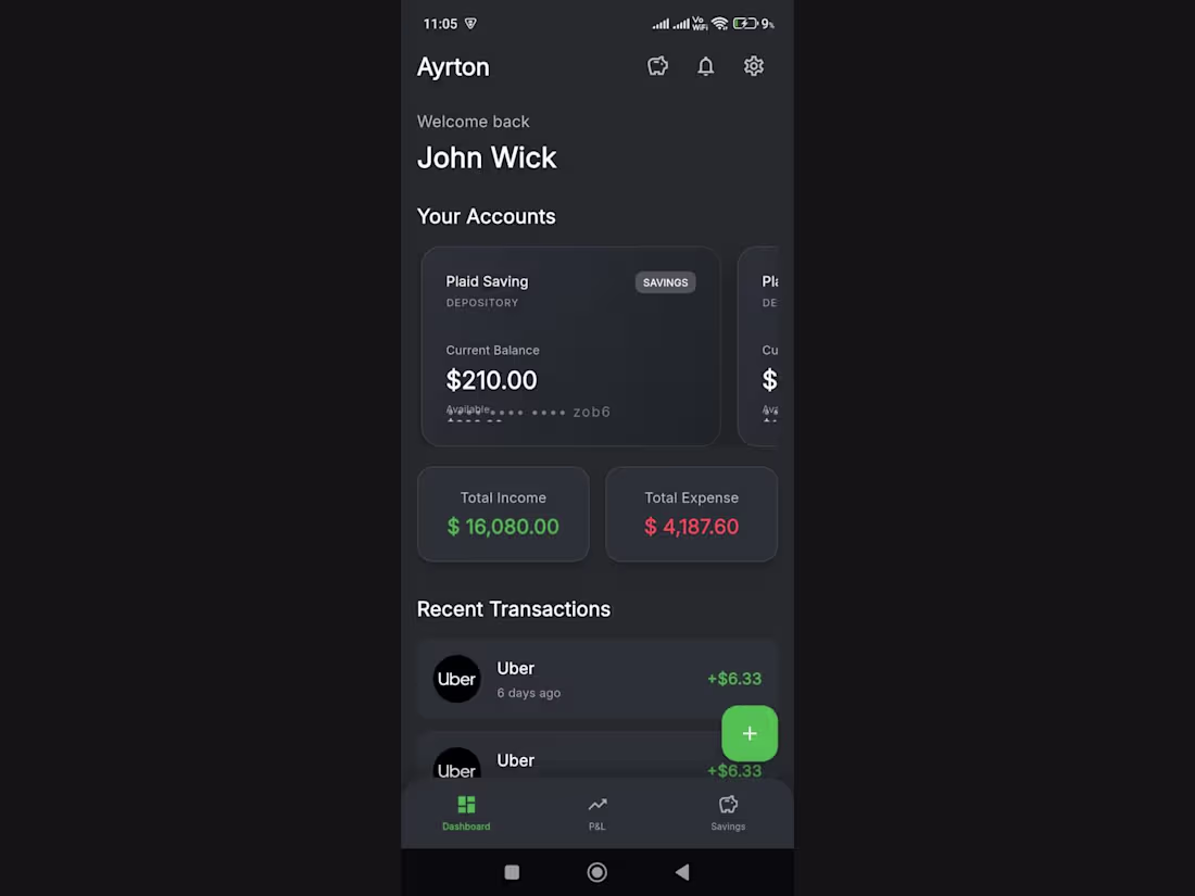 Cover image for Finance Mobile App