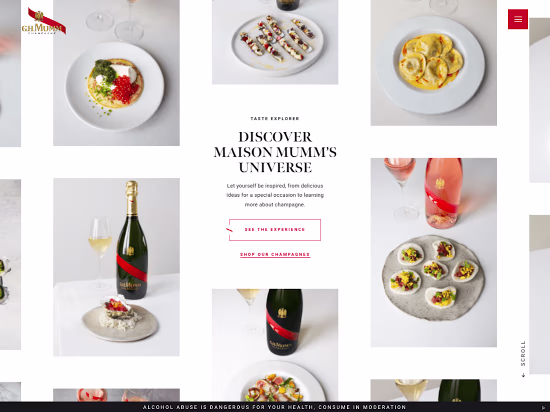 Cover image for G.H.Mumm Champagne House, Reims