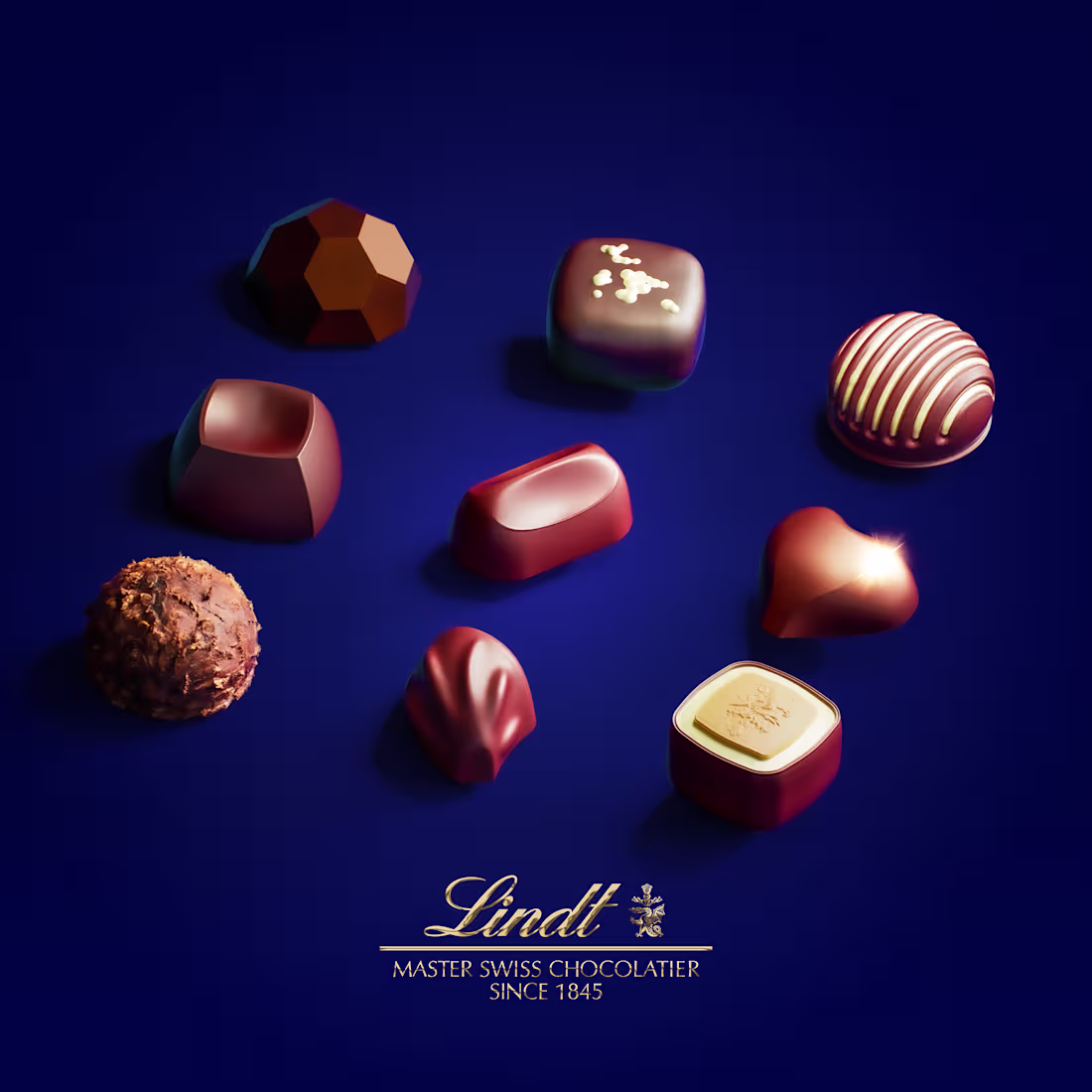 Cover image for Lindt Praline Selection 2025