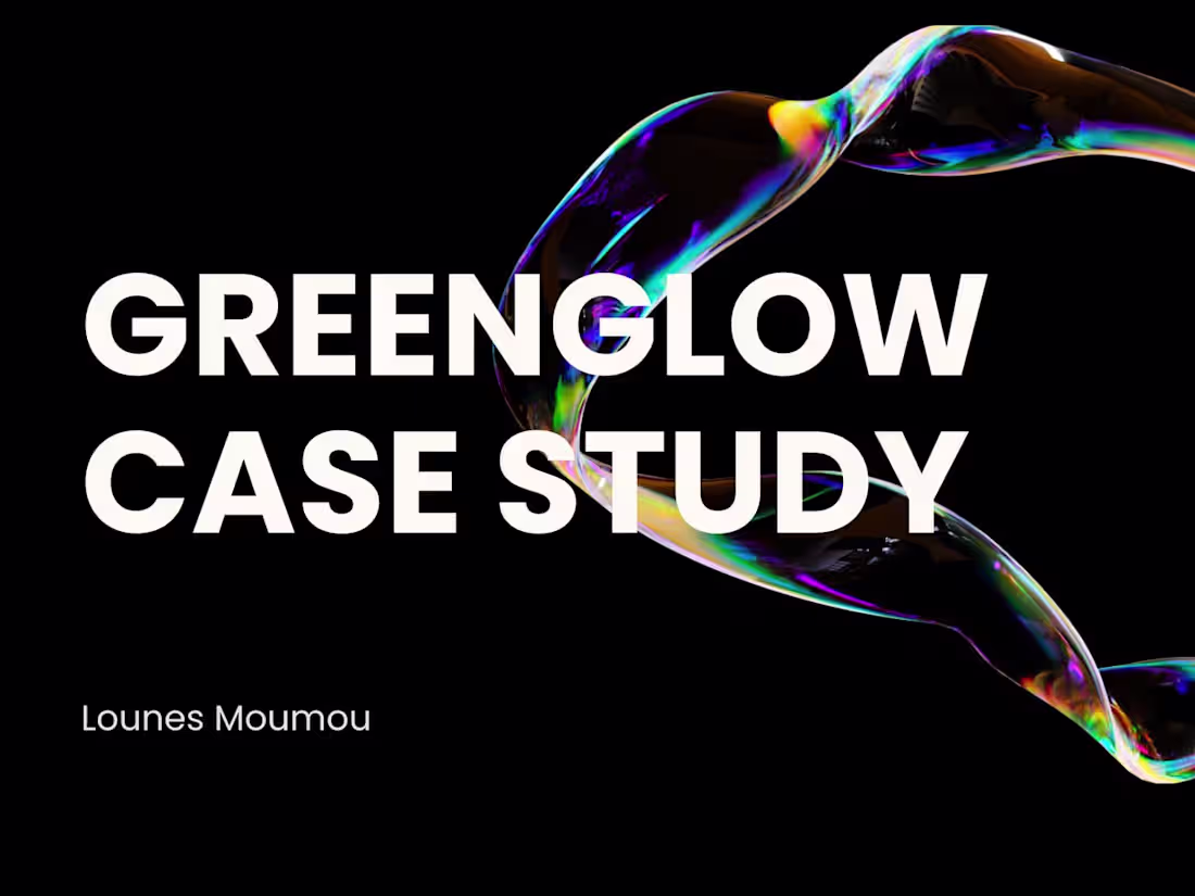 Cover image for GreenGlow:  biodegradable glow-in-the-dark materials
