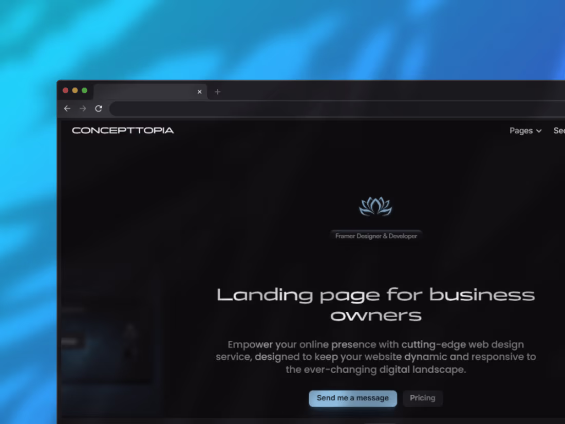 Cover image for CONCEPTTOPIA