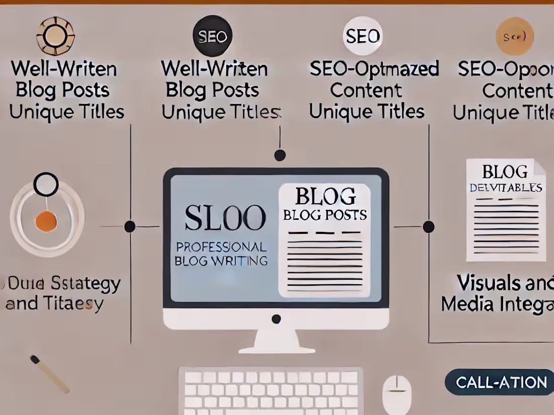 Cover image for Blog Writing: Transform Ideas into Captivating Narratives