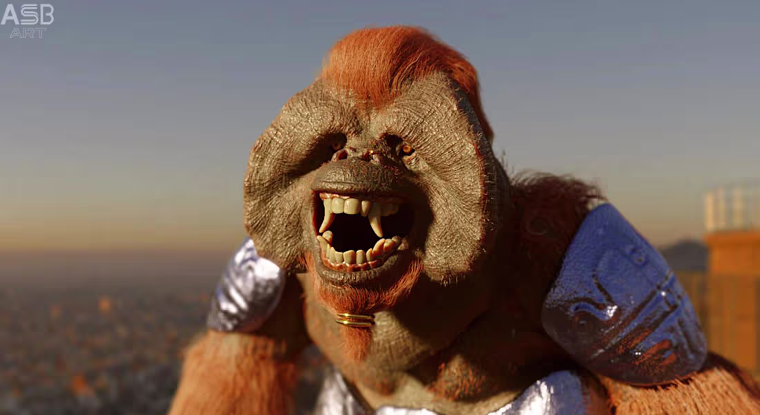 Cover image for The Orangutan Warrior