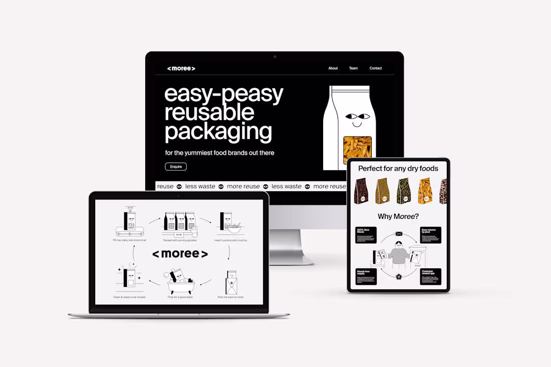 Cover image for Moree - reusable packaging system