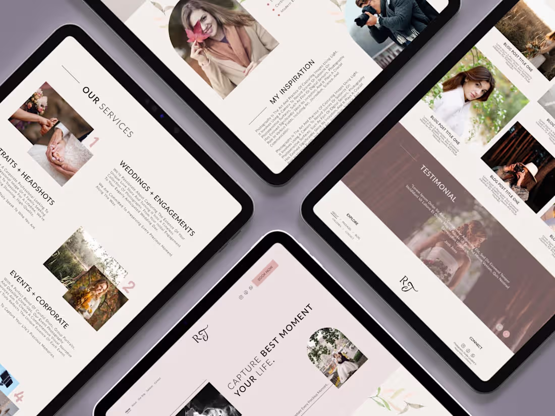 Cover image for Squarespace Website Design