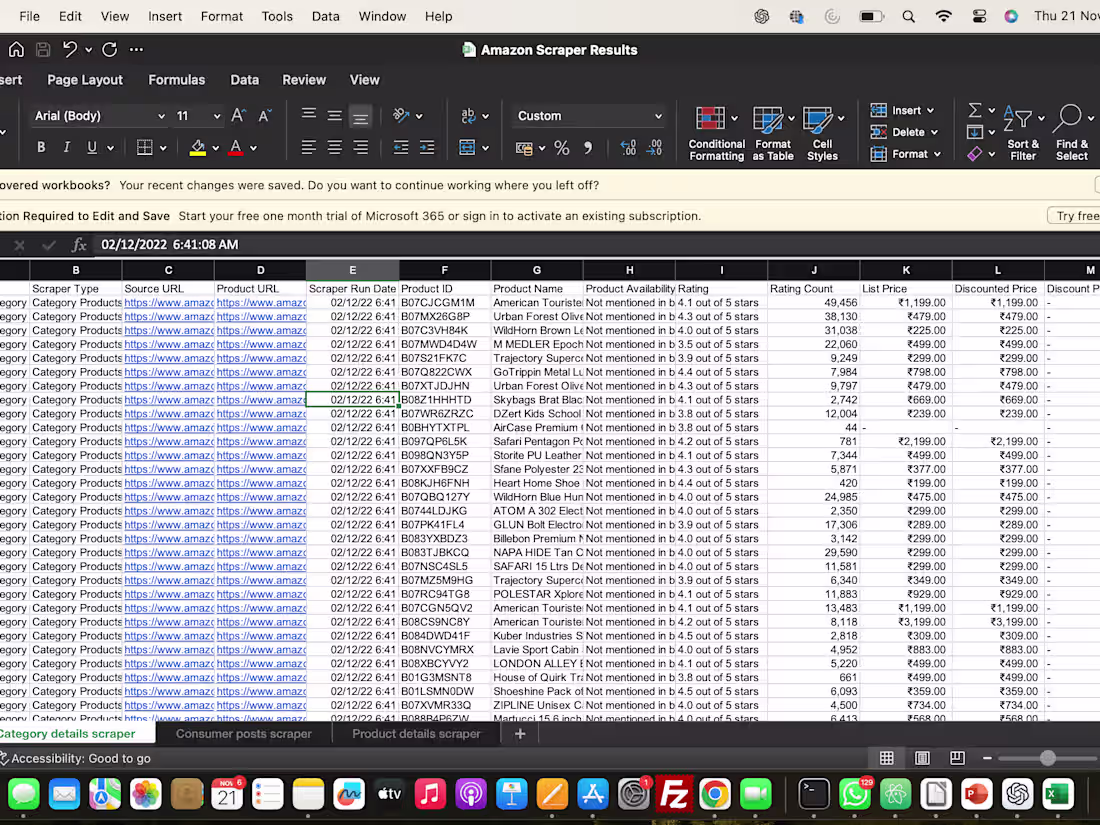 Cover image for Advanced E-Commerce Web Scraping Pipeline