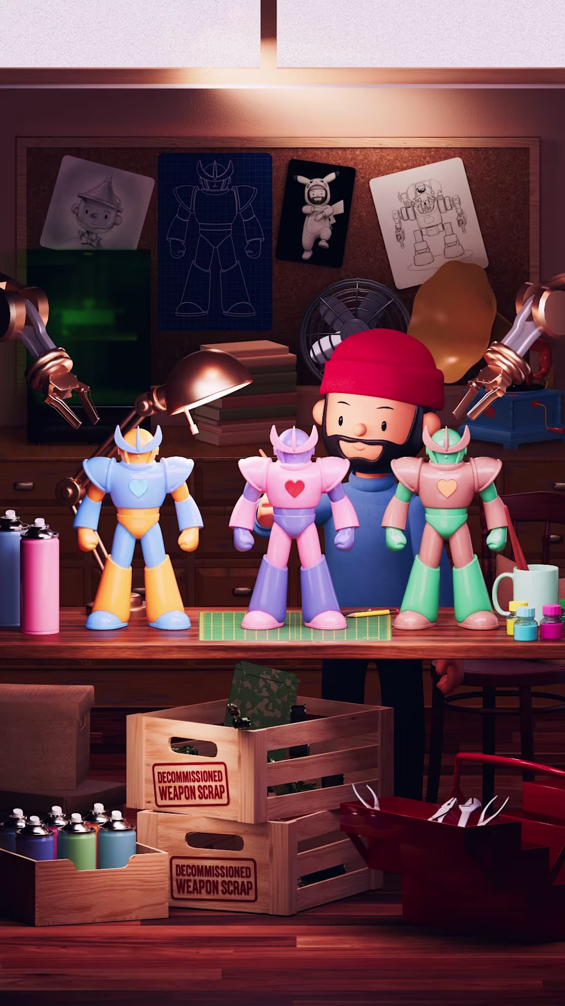 Cover image for Excited to share the Adventures of the Toy Maker, currently ...