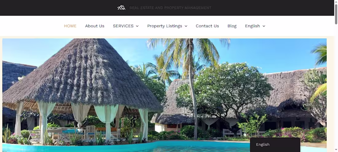 Cover image for Designed and structured a business website using WordPress a...