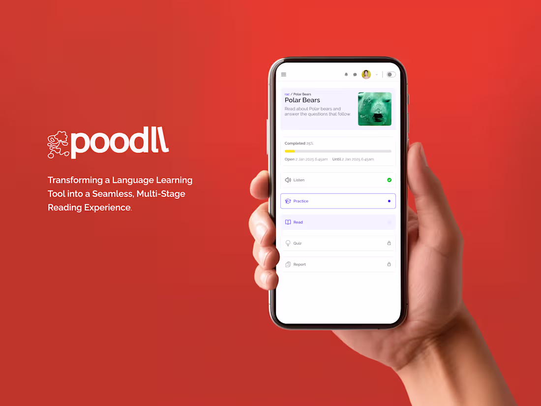 Cover image for Poodll ReadAloud for Moodle 