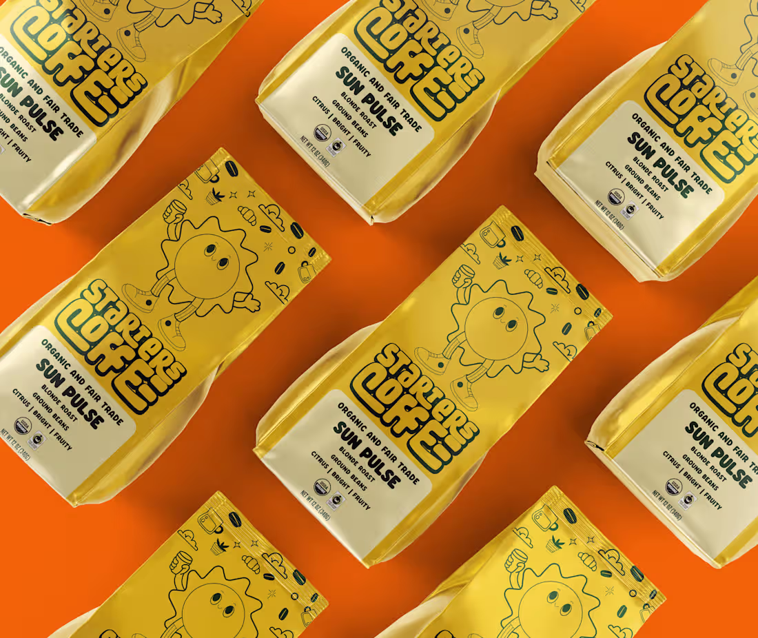 Cover image for Just finished a personal branding project for Starters Coffe...