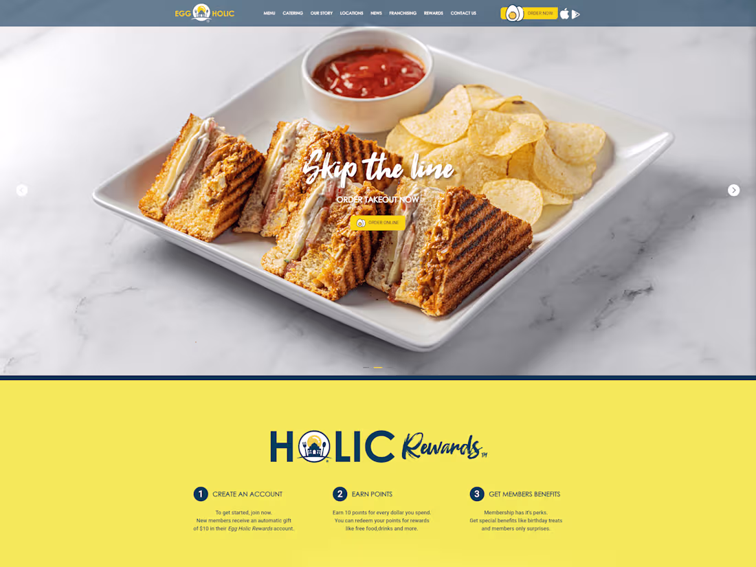 Cover image for HOME | EggHolic