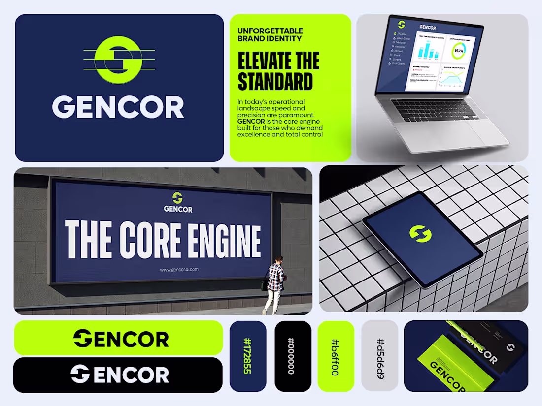 Cover image for This project involved developing the brand identity for Genc...