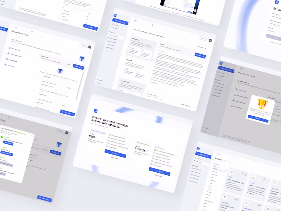 Cover image for Salesfunnelfree (Product Design + Branding)