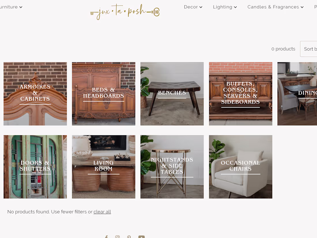 Cover image for JuxFurniture Shopify Website Development