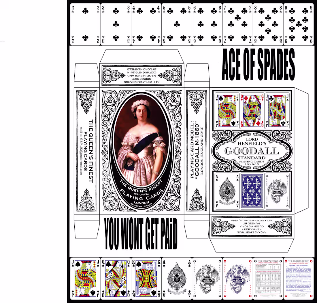 Cover image for ACE OF SPADES// DESiGN BY