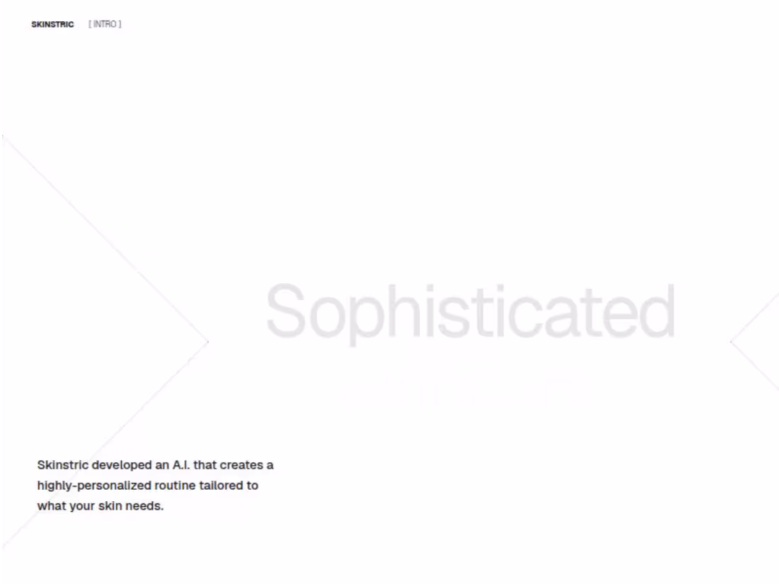 Cover image for Sophisticated skincare