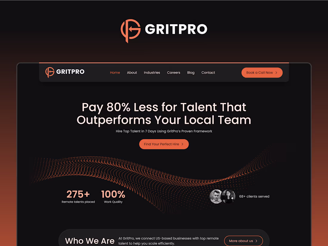 Cover image for Website Redesign for a Head-hunting and Recruitment Agency