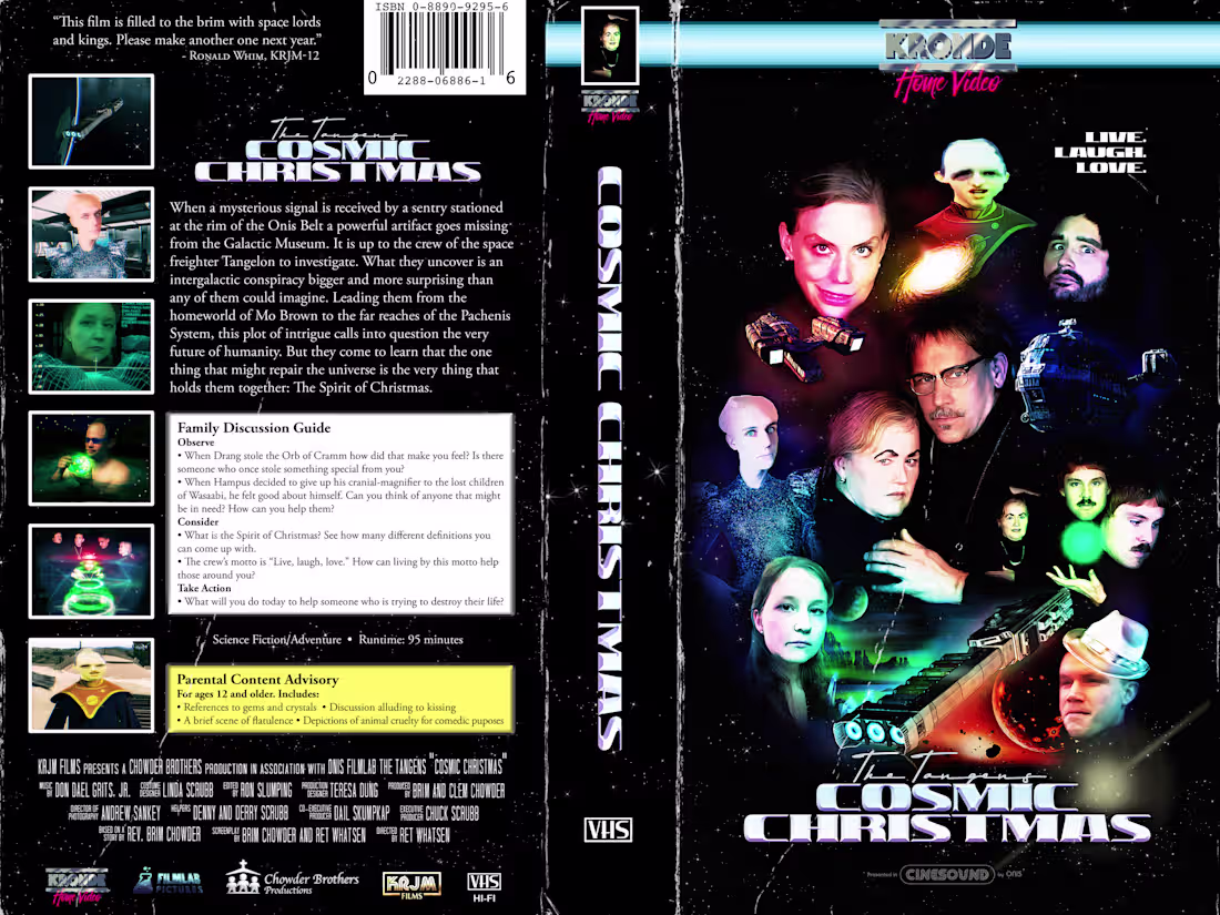 Cover image for Direct-to-Video Family Christmas: A Nostalgic VHS Project