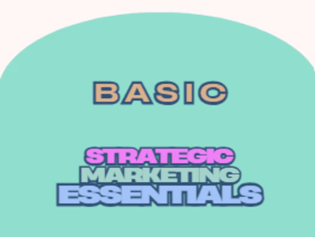 Cover image for Strategic Marketing Essentials for a Brand or Product Launch