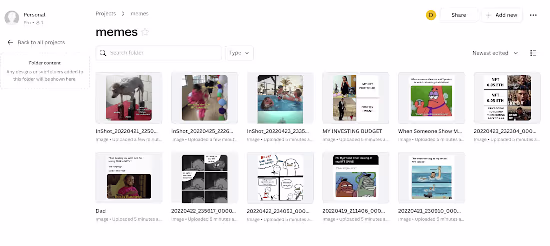 Cover image for Memes for Crypto Content Creator