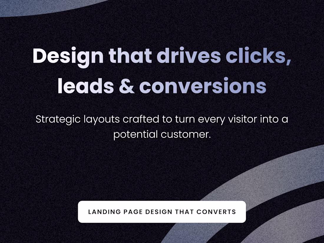 Cover image for Landing pages that turn clicks Into conversions
