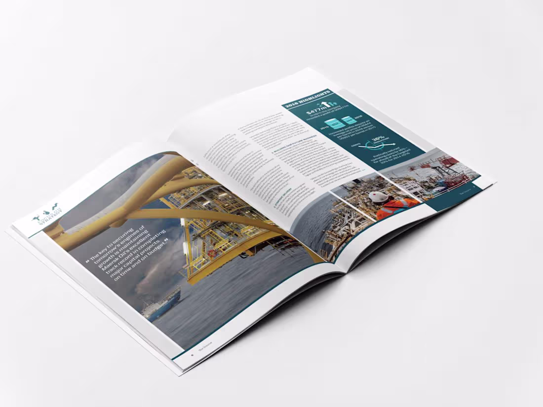 Cover image for Design professional magazine (cover + back + pages layout)