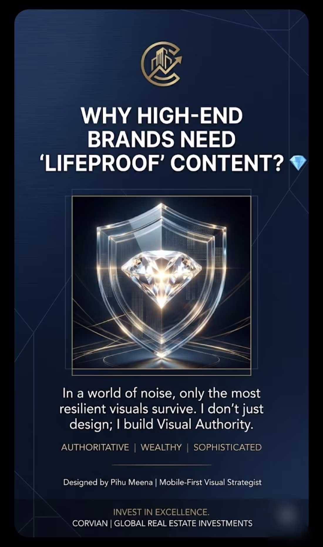 Cover image for Title: Visual Identity: Corvian Global
Description: